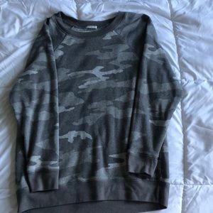 Camo sweater